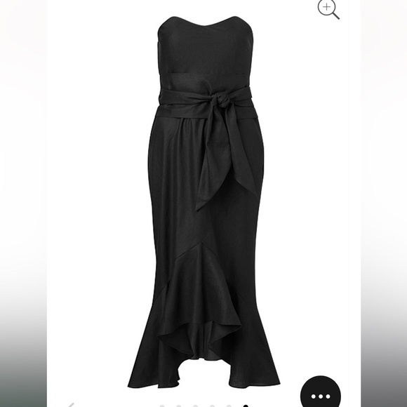 ✨Host Pick✨ Witchery Earth Chance Dress Black Size 6 - Picture 4 of 4